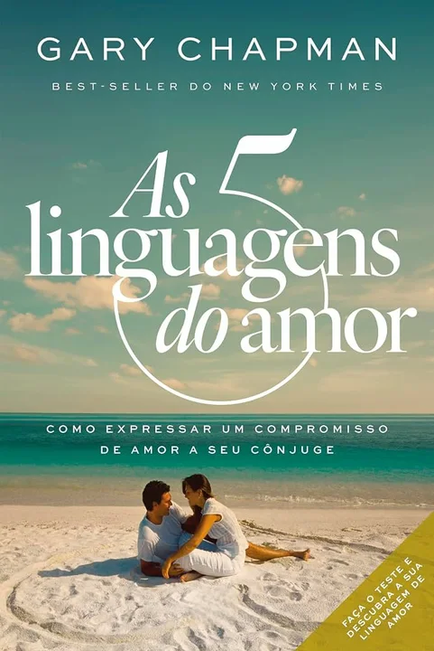 Capa do livro As 5 Linguagens do Amor: como expressar um compromisso de amor a seu cônjuge, de Gary Chapman