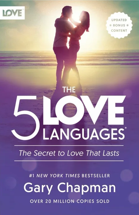 Capa do livro The 5 Love Languages: the secret to love that lasts, de Gary Chapman